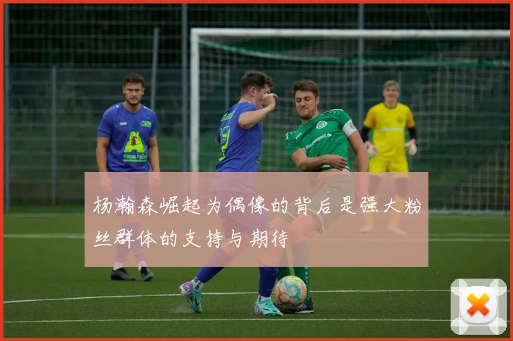 杨瀚森崛起为偶像的背后是强大粉丝群体的支持与期待