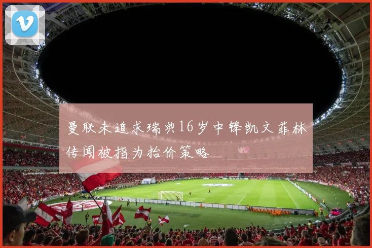 曼联未追求瑞典16岁中锋凯文菲林传闻被指为抬价策略